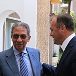 Amir Mousa i Enver Hoxhaj u Kairu (Courtesy photo)