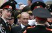 Putin and Russian officers (Courtesy photo - public domain)