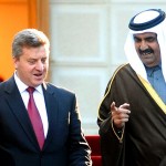 Katarski Emir i predsjednik makedonije Georgi Ivanov (Courtesy photo)
