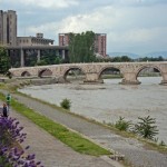 Skopje, Kameni most preko Vardara