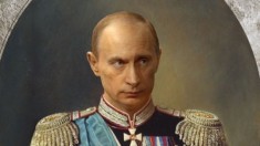 Putin Vladimir Vladimirovich - imperial ambitions (Courtesy photo montage for education only)