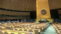 Empty UN General Assembly due to the COVID-18 Pandemic (Photo by Erol Avdovic 2020 WebPublicaPress)