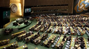 UN General Assembly in session (UN photo)