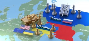 War in Ukraine as a chess game of West vs. Russia(Photo illustration fro education only - source public domain)