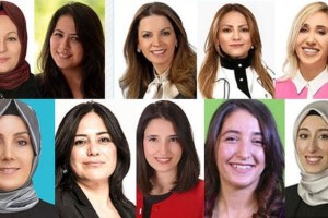 Despite advances in gender representation in legislative bodies, the track record of women in the executive branches of government – as heads of state or heads of government — remains low. (Photo courtesy public domain - women parliamentarians in Turkiye)