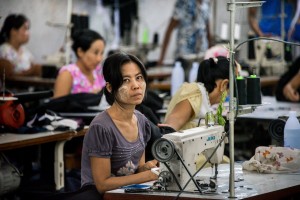 Women workin hard in factories in Asia (Courtesy Twitter photo for education only)